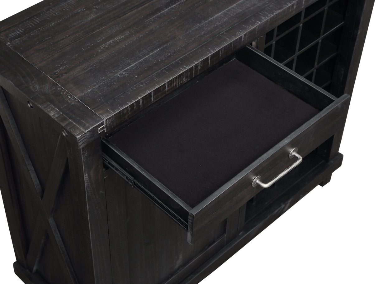 Yosemite Solid Wood Wine Bar in Cafe by Modus Furniture at Eve Furniture
