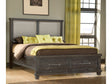 Yosemite Upholstered Footboard California King Storage Bed in Cafe by Modus Furniture at Eve Furniture