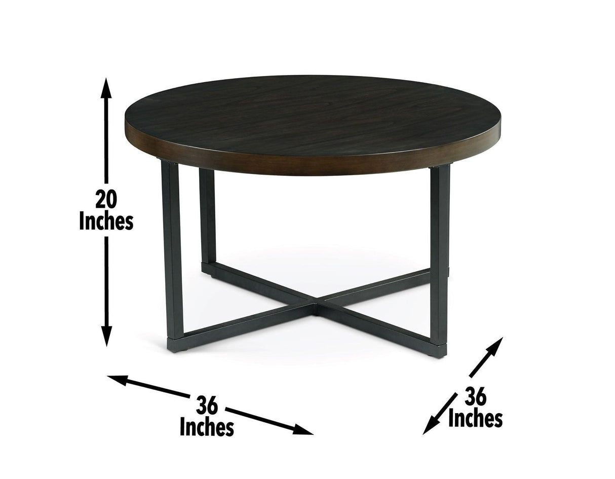 Yukon Coffee Table with Stools by Steve Silver at Eve Furniture