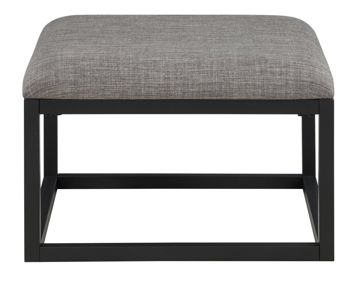 Yukon Rectangular Nesting Coffee Table with 2 Stools by Steve Silver at Eve Furniture
