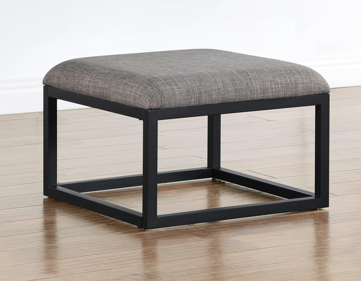 Yukon Rectangular Nesting Coffee Table with 2 Stools by Steve Silver at Eve Furniture