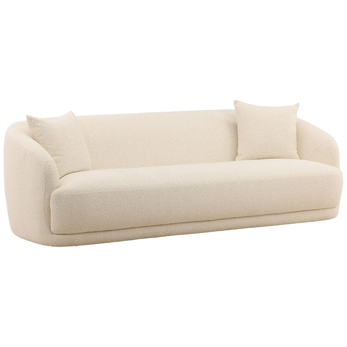Yulissa Sofa, Cream by Dovetail at Eve Furniture