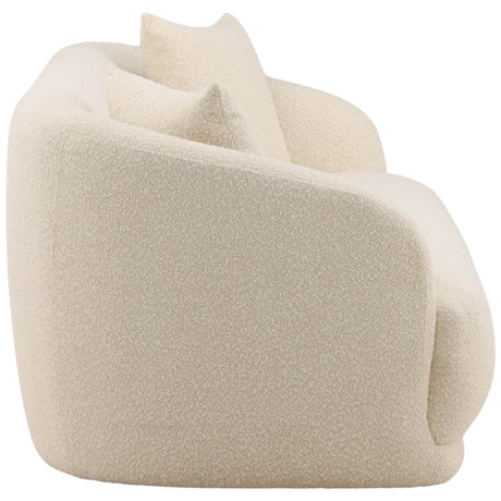 Yulissa Sofa, Cream by Dovetail at Eve Furniture