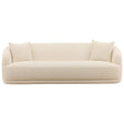 Yulissa Sofa, Cream by Dovetail at Eve Furniture