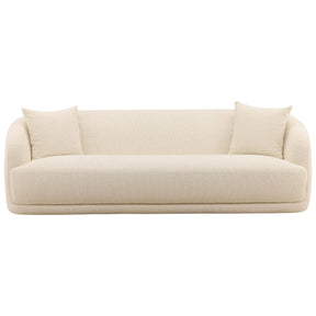 Yulissa Sofa, Cream by Dovetail at Eve Furniture