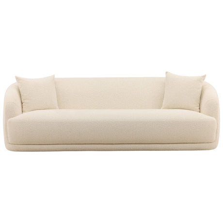 Yulissa Sofa, Cream by Dovetail at Eve Furniture