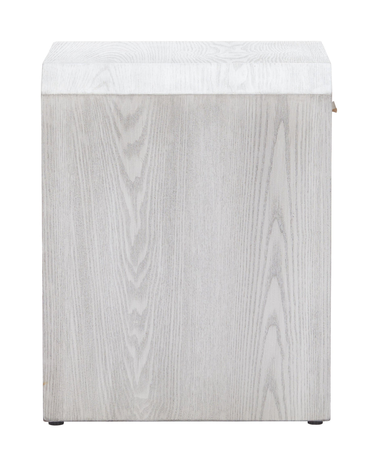 Yume Oak White Side Table by Zuomod at Eve Furniture