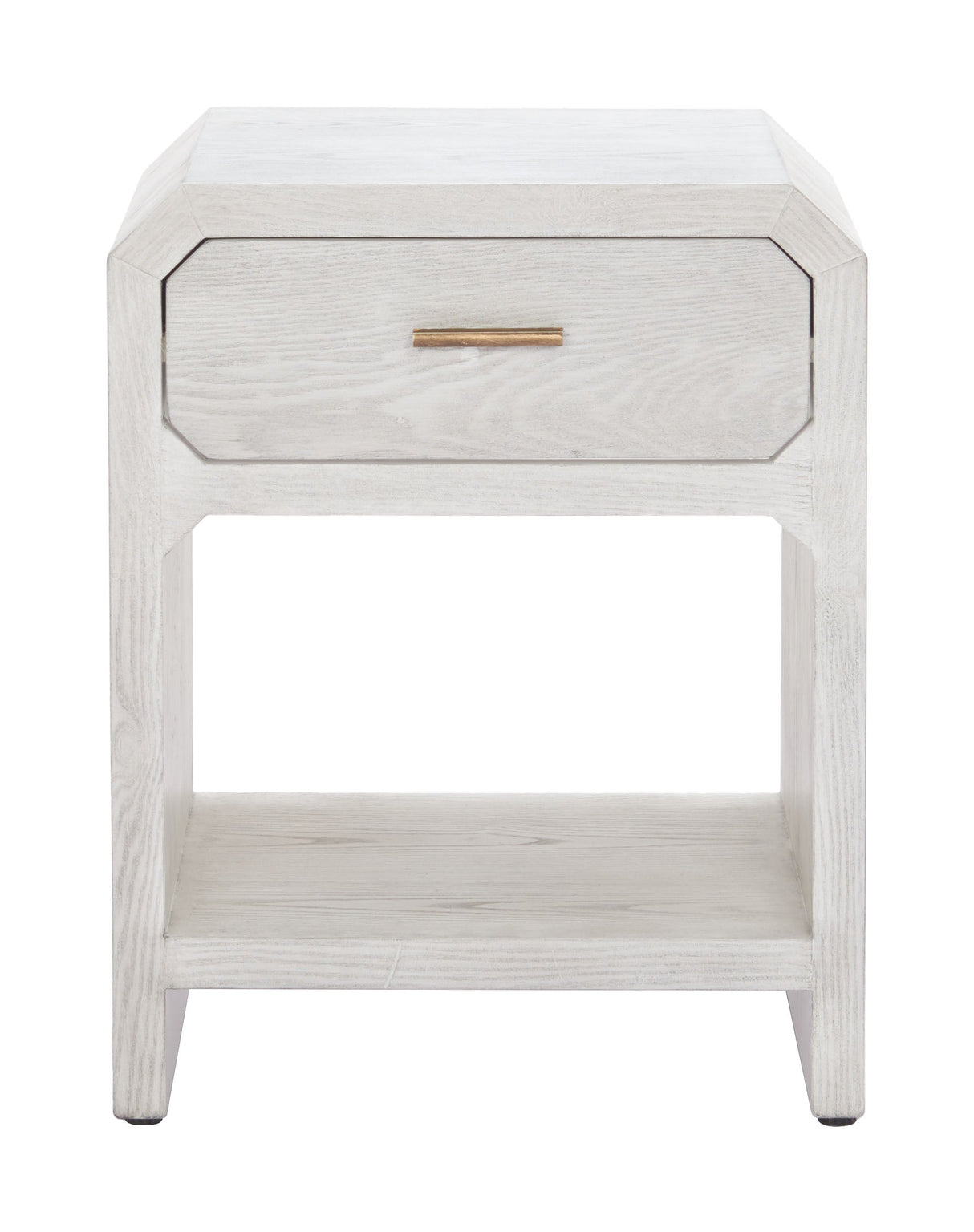 Yume Oak White Side Table by Zuomod at Eve Furniture