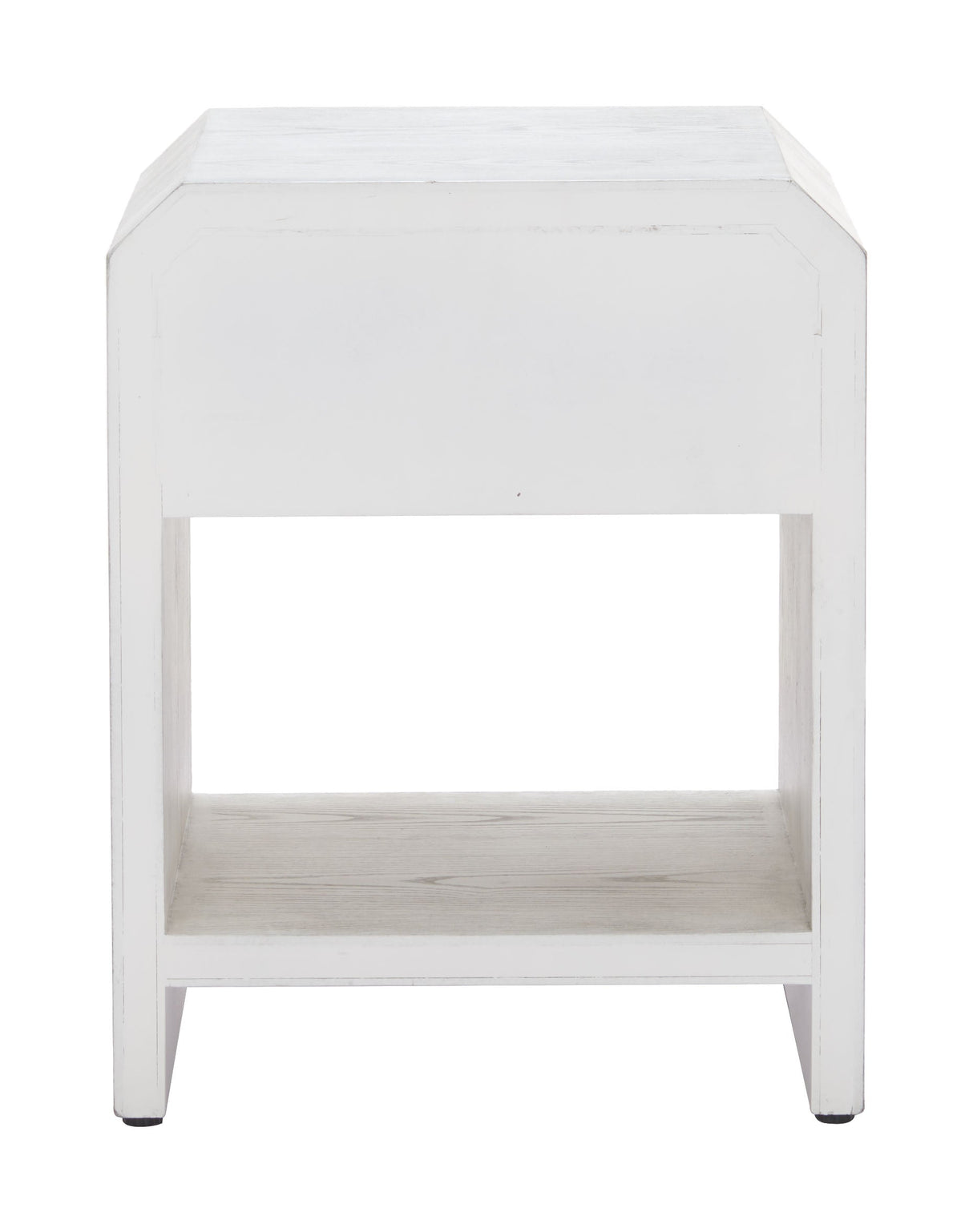 Yume Oak White Side Table by Zuomod at Eve Furniture