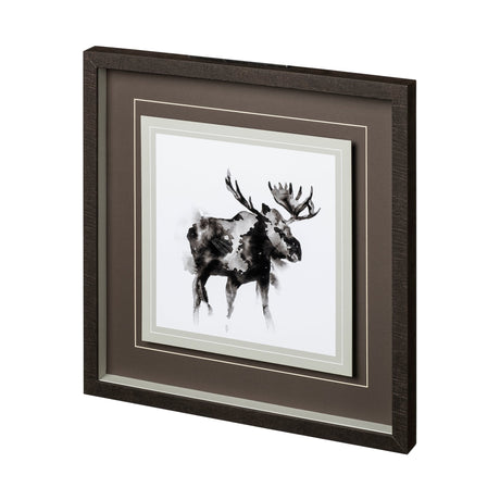 Yunnan by Kristine Hegre a Hand Embellished Textured Framed Art Print Matted under Glass by Mercana at Eve Furniture
