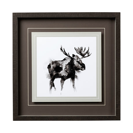 Yunnan by Kristine Hegre a Hand Embellished Textured Framed Art Print Matted under Glass by Mercana at Eve Furniture