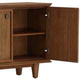 Yuridia Sideboard, Brown by Dovetail at Eve Furniture
