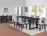 Yves 5-Piece Counter Dining Set(Counter Table & 4 Performance Fabric Counter Chairs)