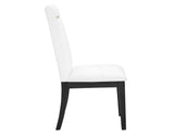 Yves 5 Piece Dining Set(Table & 4 White Performance Side Chairs)