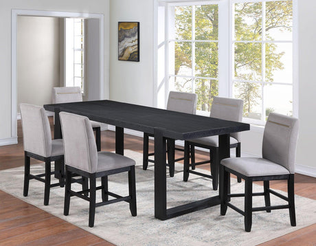 Yves 77-95-inch Counter Table by Steve Silver at Eve Furniture