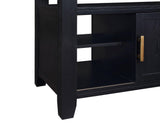 Yves 78-inch Counter Storage Table by Steve Silver at Eve Furniture
