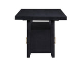 Yves 78-inch Counter Storage Table by Steve Silver at Eve Furniture