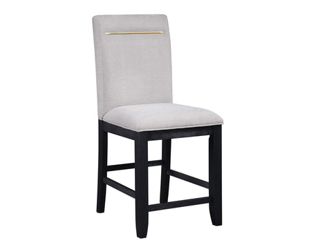 Yves Charcoal Storage Counter Height Dining Set by Steve Silver at Eve Furniture
