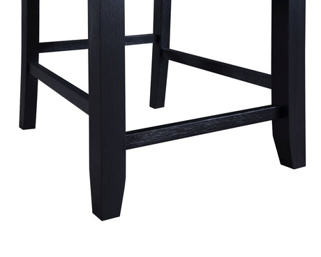 Yves Charcoal Storage Counter Height Dining Set by Steve Silver at Eve Furniture
