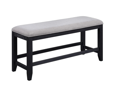 Yves Charcoal Storage Counter Height Dining Set by Steve Silver at Eve Furniture