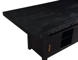 Yves Charcoal Storage Counter Height Dining Set by Steve Silver at Eve Furniture