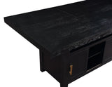 Yves Charcoal Storage Counter Height Dining Set by Steve Silver at Eve Furniture
