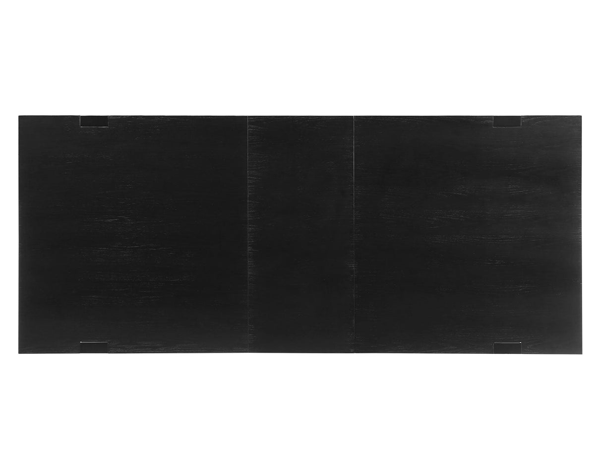 Yves Charcoal/White Dining Room Set by Steve Silver at Eve Furniture