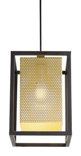 Yves Gold & Black Ceiling Lamp by Zuomod at Eve Furniture