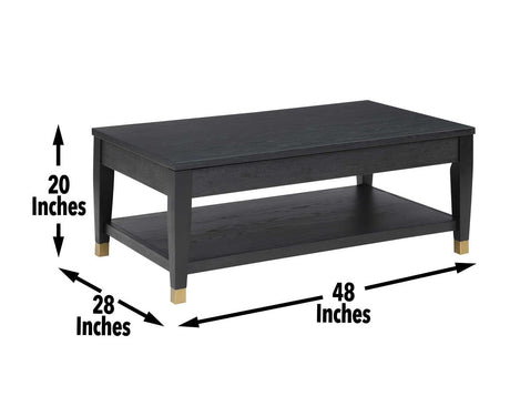 Yves Lift-Top Cocktail Table by Steve Silver at Eve Furniture