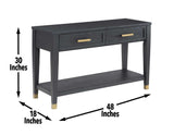 Yves Sofa Table by Steve Silver at Eve Furniture