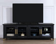 Yves Black 64″ TV Stand by Steve Silver at Eve Furniture