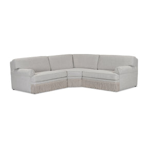 Yvette 3-Piece Warm Grey Performance Boucle L-Sectional by TOV Furniture at Eve Furniture
