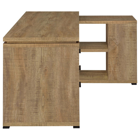 Yvette Mango 60-inch 3-drawer L-Shape Computer Desk by Coaster at Eve Furniture