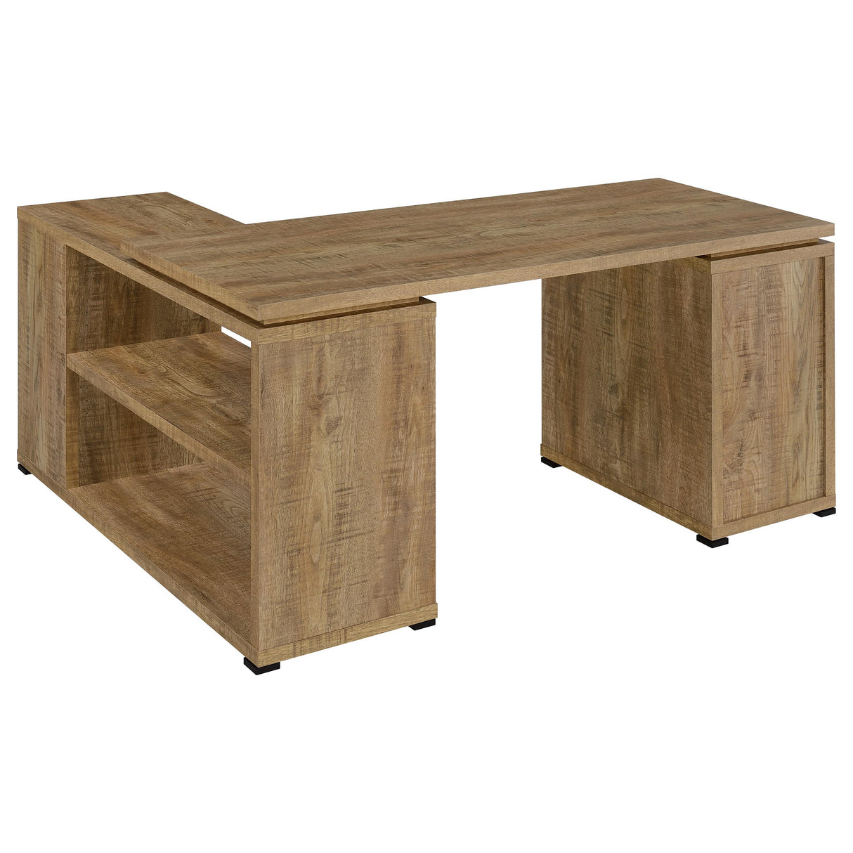 Yvette Mango 60-inch 3-drawer L-Shape Computer Desk by Coaster at Eve Furniture