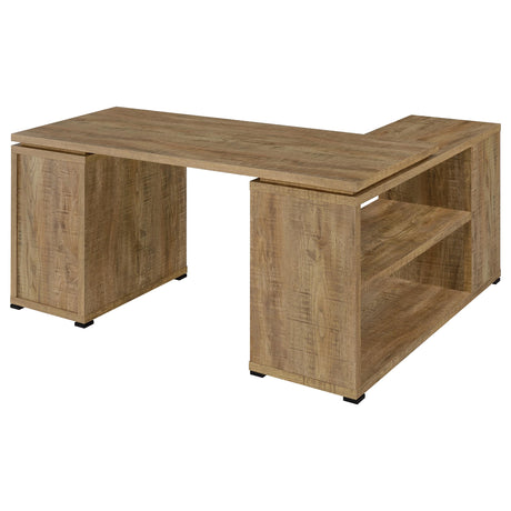 Yvette Mango 60-inch 3-drawer L-Shape Computer Desk by Coaster at Eve Furniture