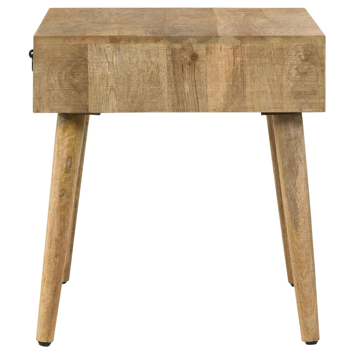 Zabel Square 1-Drawer End Table Natural