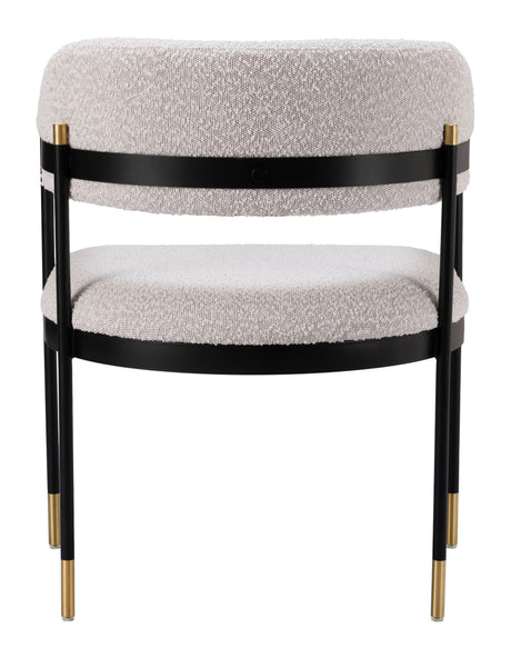 Zadar Dining Chair Misty Gray by Zuomod at Eve Furniture