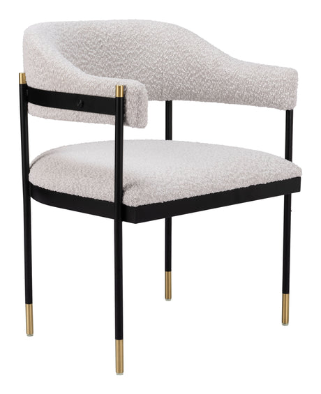 Zadar Dining Chair Misty Gray by Zuomod at Eve Furniture