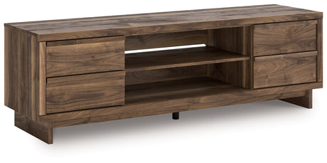 Zadilyn Brown 72" TV Stand by Ashley at Eve Furniture