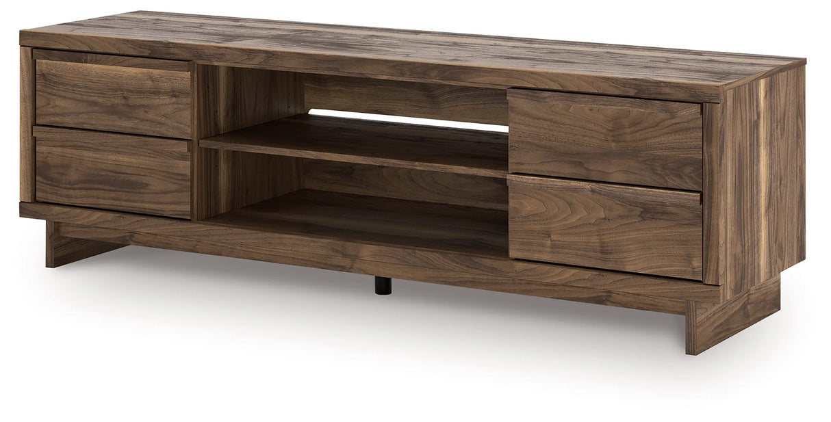 Zadilyn Brown 72" TV Stand by Ashley at Eve Furniture