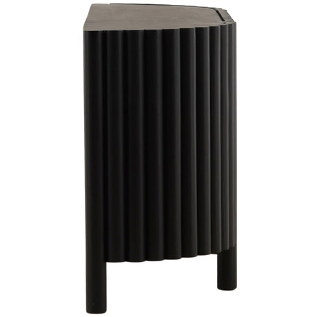 Zadok Sideboard, Black by Dovetail at Eve Furniture
