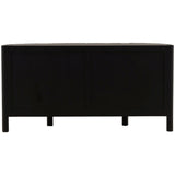 Zadok Sideboard, Black by Dovetail at Eve Furniture