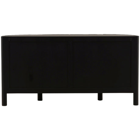 Zadok Sideboard, Black by Dovetail at Eve Furniture