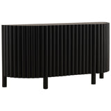 Zadok Sideboard, Black by Dovetail at Eve Furniture