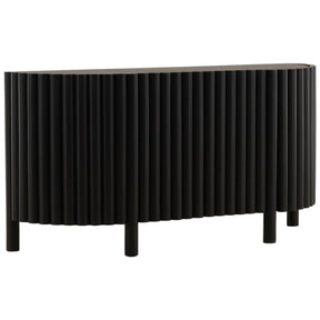 Zadok Sideboard, Black by Dovetail at Eve Furniture