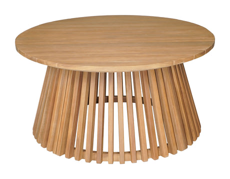 Zahara Natural Outdoor Coffee Table by Zuomod at Eve Furniture