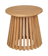 Zahara Natural Outdoor Side Table by Zuomod at Eve Furniture