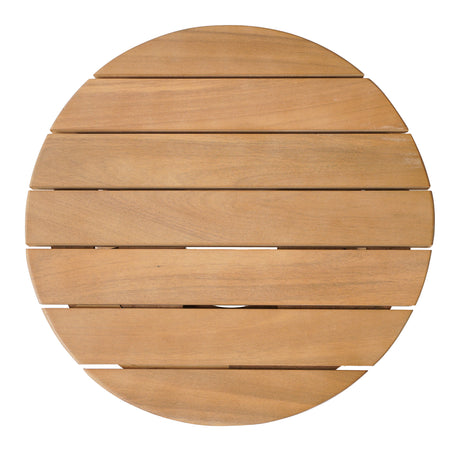Zahara Natural Outdoor Side Table by Zuomod at Eve Furniture