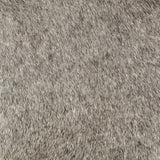 Zahavi I 23"H grey-toned hair-on-hide ottoman by Mercana at Eve Furniture