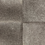 Zahavi I 23"H grey-toned hair-on-hide ottoman by Mercana at Eve Furniture
